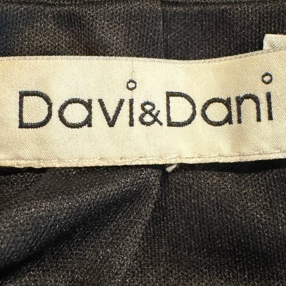 Love this! Davi & Dani Multi-Color Mulit-Strip Sequin A-Line Stretch Ski… - Picture 4 of 8